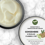 Masque au gingembre fortifiant intense - ECLAMA